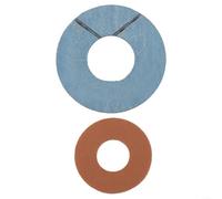 Comgooldool Carbon Fiber Drag Washers, For ABU-B3 P3 B4 P4 MAX4SX Baitcasting Reel, High Performance Brake Pads Kit For Garcia-Bmax3 Pmax3 Pmax4 Fishing Reel Parts Repair(inner+lower pad)
