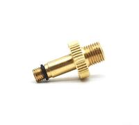 Comgooldool Copper Bicycle Valve Adapter For Swiss Air Nozzle Tools, High Flow Gas Fitting Joint For Secure Tire Inflation, Compact Cycling Pump Accessory For Outdoor Road And MTB Bike Repair Kits