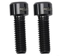 Comgooldool Crankarm Pinch Clamp Bolt for Shimano-ULTEGRA-HollowTech, M6x18mm Titanium-Alloy Bicycle Screw, Black Gold Rainbow Crank Arm Fixing Bolts for Road MTB Bike Components(Black)