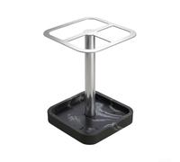 Comgooldool Electric Toothbrush Holder Stand for Bathroom | White resin design, 304 steel frame, secure hold, bathroom vanity organizer, modern style
