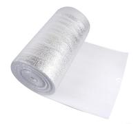 Comgooldool Heat Reflective Insulation Roll 10M Length Aluminum Foil And Pearl Cotton Material 3Mm Thick Thermal Film For Radiator Wall for ION Home Energy Savings