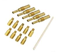 Comgooldool Metal for carb Jet Set 9 Main 5 for pilot 1 Needle for YZ426F | 9 main jets #160-#200, 5 for pilot jets #45-#55, 1 needle jet, precise fuel tuning, 15-piece total set