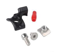 Comgooldool Metal Shifter Mounting Bracket for AVID-Match Maker X MMX-Elixir CR-Mag X0 XX, Bicycle Brake Clamp Ring Adapter Left Right, Black(Left)