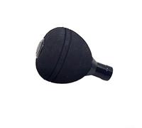 Comgooldool Modified EVA Fishing Reel Handle Knob for Daiwa, Compatible with Shaft Size 27mm x 4mm, Fits-Shimano and Other Brands 26.5-27.5mm, Lightweight, Water(black)