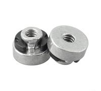 Comgooldool Motorcycle Rear Seat for fender Mount Nut Kit 2Pcs 1/4-20 Die Cast Bolts With Nylon Washer For Easy Seat Swap Between Solo And Passenger Fits 1996-2021 Strong Metal Build