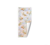 Comgooldool Pink PVC Flower Window Sticker 39x18in Reusable | Vibrant floral patterns, double-sided visibility, for static cling technology, 39.37x17.71in size, pink (XC20165--45*100cm)