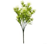 Comgooldool Plastic Fake Lotus Flower 3-Pack Lifelike Petals