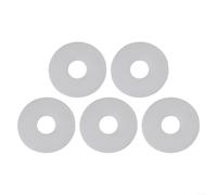 Comgooldool Silicone Toilet Flush Valve Seal Ring for Siamp 45 and Storm 33A, 2.85 Inch Rubber Washer Replacement for Cistern Drain Repair, White Gasket to Stop Leaks and Save Water, Install Bathroom