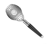 Comgooldool Stainless Steel Rice Paddle Spoon Non-Stick Easy To Clean Kitchen Tool For Serving Rice And Various Dishes Compact Lightweight Utensil Silver 24X8x3cm