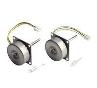 Comgooldool Three-Phase Brushless Gearmotor Wind Energy Generator Featuring 3V-24V Output, Robust Metal Construction for DIY Hand-Crank or Hydraulic Power Systems, 60x40x20 mm