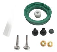 Comgooldool Toilet Tank to Bowl Coupling Kit for American Standard, Complete Repair Set with Bolts Nuts Gaskets, Plastic Hardware for Secure Leak-Free Connection(With a wrench)
