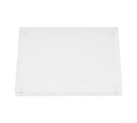 Comgooldool Transparent Acrylic Poster Display 4x6 Inch Strong Hold | 10mm thick acrylic, strong magnetic corners, for crystal clear view, scratch resistant, easy assembly(12.8 x 17.8cm)