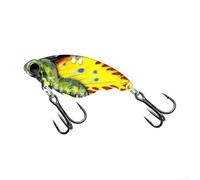 Comgooldool Ultra-Thin Fishing Lure 7g/14g High-Vibration Crankbait with Treble Hooks, Low Wind Resistance Casting Bait for Freshwater Saltwater Angling, Realistic Flexible-D1)(C2)