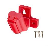 Comgooldool Wall Mount Tool Holder with Screws for M12-12V Drills, Heavy Duty ABS Storage Rack for Workshop Garage Workbench, Organized Power Tool Hanger Bracket, Black (1 Pack)(1pc)