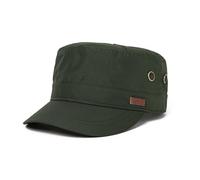 Comhats Cotton Mens Army Cap Military Caps for Men, UPF 50 Army Hat Baseball Cap, Breathable & Adjustable & Lightweight, Green XXL