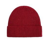 Comhats Unisex Beanie Hat - Knit Winter Skullies for Women and Men, Wine Red, Warm Cuffed Stretchy Soft Daily Wear