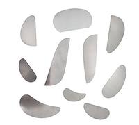 COMIART Clay Sculpture Pottery Molding Ceramics Sharp Steel Cutter Tools Scraper Crafts Pack of 10