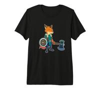 Comic Animals - Fox Viking Premium T-Shirt