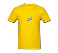 Comic Art Asterix Drinks, Handmade Screenprint Framed, Cotton, Yellow, 38 x 33 x 2.5 cm