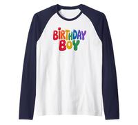 Comic Birthday BOY Candy Crew Official Surprise 3rd 4th Raglan Baseball Tee