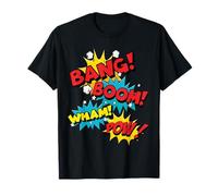 Comic Book Bubbles - Boom Pow T-Shirt