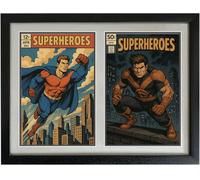 Comic Book Frame (DOUBLE FRAME)