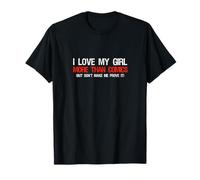 Comic book lover gifts - I Love My Girl More Than Comics T-Shirt
