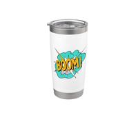 Comic Book Sound Effect: Boom! Action Bubble Stainless Steel Insulated Tumbler