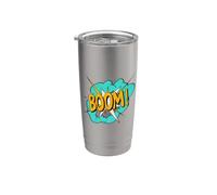 Comic Book Sound Effect: Boom! Action Bubble Stainless Steel Insulated Tumbler