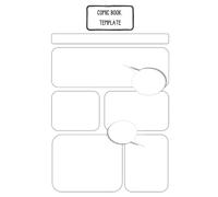 Comic Book Template: Draw Your Own Comics - 150 Blank Pages of Fun Templates - A Large 8.5" x 11" Notebook and Sketchbook for Kids and Adults to Unleash Creativity