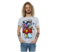 Comic Characters T-Shirt Marvel Grey XL