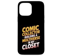Comic Collector Building A Multiverse In My Closet Comic Fan Case for iPhone 13 Pro Max