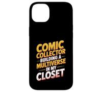 Comic Collector Building A Multiverse In My Closet Comic Fan Case for iPhone 14 Plus