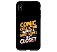 Comic Collector Building A Multiverse In My Closet Comic Fan Case for iPhone XS Max