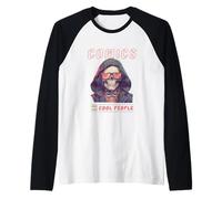 Comic Collector Graphic Novel Reader Funny Quote Raglan Baseball Tee