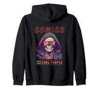 Comic Collector Graphic Novel Reader Funny Quote Zip Hoodie