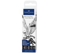 Comic Drawing Marker Set 4 Pcs Black Top Quality
