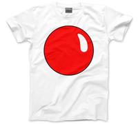 Comic Kids Tshirt - Red Nose 2026 Charity Event T-Shirt - School Day Top Friday Wear Red Children's Unisex Tee - 2-3 Years White