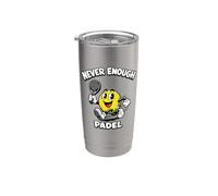 Comic Padel Funny Padel Pun Player Stainless Steel Insulated Tumbler