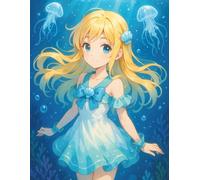 Comic Panel Sketchbook - Jellyfish Dreams: A soft creative space for drawing, storyboarding, and visual storytelling.