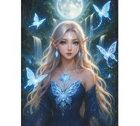 Comic Panel Sketchbook - Moonlit Elf: 100 pages of creative panel layouts for manga, comics, and storyboarding.