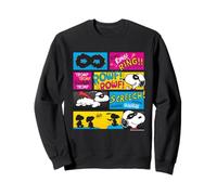 Comic Snoopy Masked Hero Super Hero Rescue Dog Strip Fun Sweatshirt
