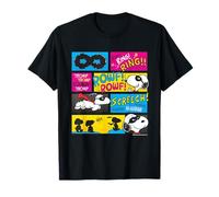 Comic Snoopy Masked Hero Super Hero Rescue Dog Strip Fun T-Shirt