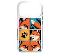 Comic Strips Art Fox Foxes Case for iPhone 17 Pro