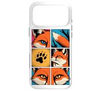 Comic Strips Art Fox Foxes Case for iPhone 17 Pro Max