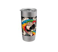 Comic Strips Art Macaw Parrot Parrots Stainless Steel Insulated Tumbler