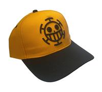 Comic Studio | One Piece | Baseball Cap | Trafalgar -Law | Orange - Black | One Size