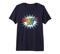 Comic Superhero Birthday BOY Cool Surprise 3rd 4th Party Premium T-Shirt