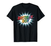 Comic Superhero Birthday BOY Cool Surprise 3rd 4th Party T-Shirt