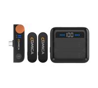 Comica 2.4GHz Wireless smartphone microphone 2 transmitters USB-C | ✅ 5 years warranty